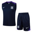 Conjunto Do Timão Treino 24/25 - Masculino Adidas - Roxo escuro