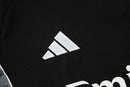 Conjunto Real Madrid Treino Camisa manga curta + short 25/26 - Masculino Adidas - Preta