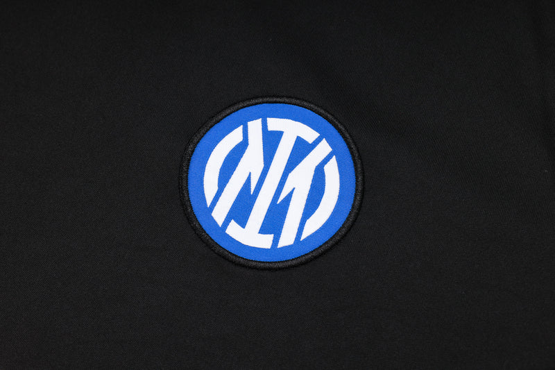 Conjunto Inter de Milão Treino Camisa manga curta + short 24/25 - Masculino Nike - Preto