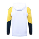 Conjunto Real Madrid Treino 24/25 - Masculino Adidas -  Branco e azul