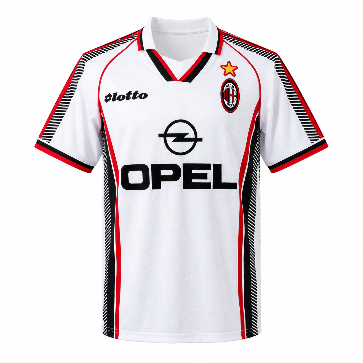 Camisa AC Milan 97/98 ll Away - Versão Retrô - Torcedor