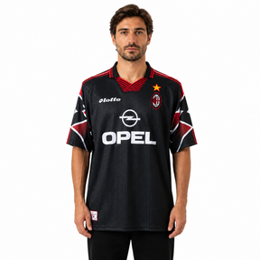 Camisa AC Milan 97/98 lll Third - Versão Retrô - Torcedor