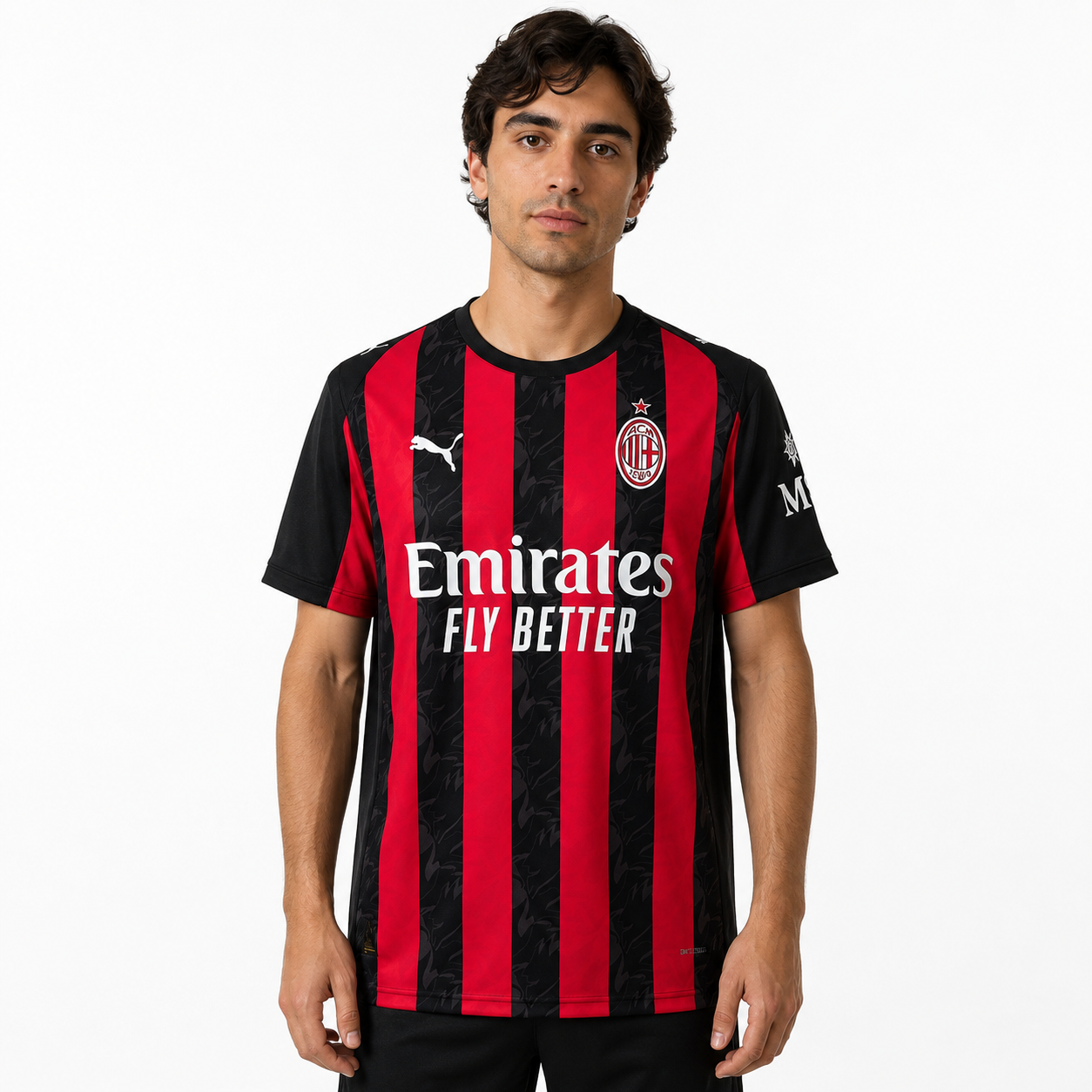 Camisa AC Milan 25/26 I Home - Versão Torcedor