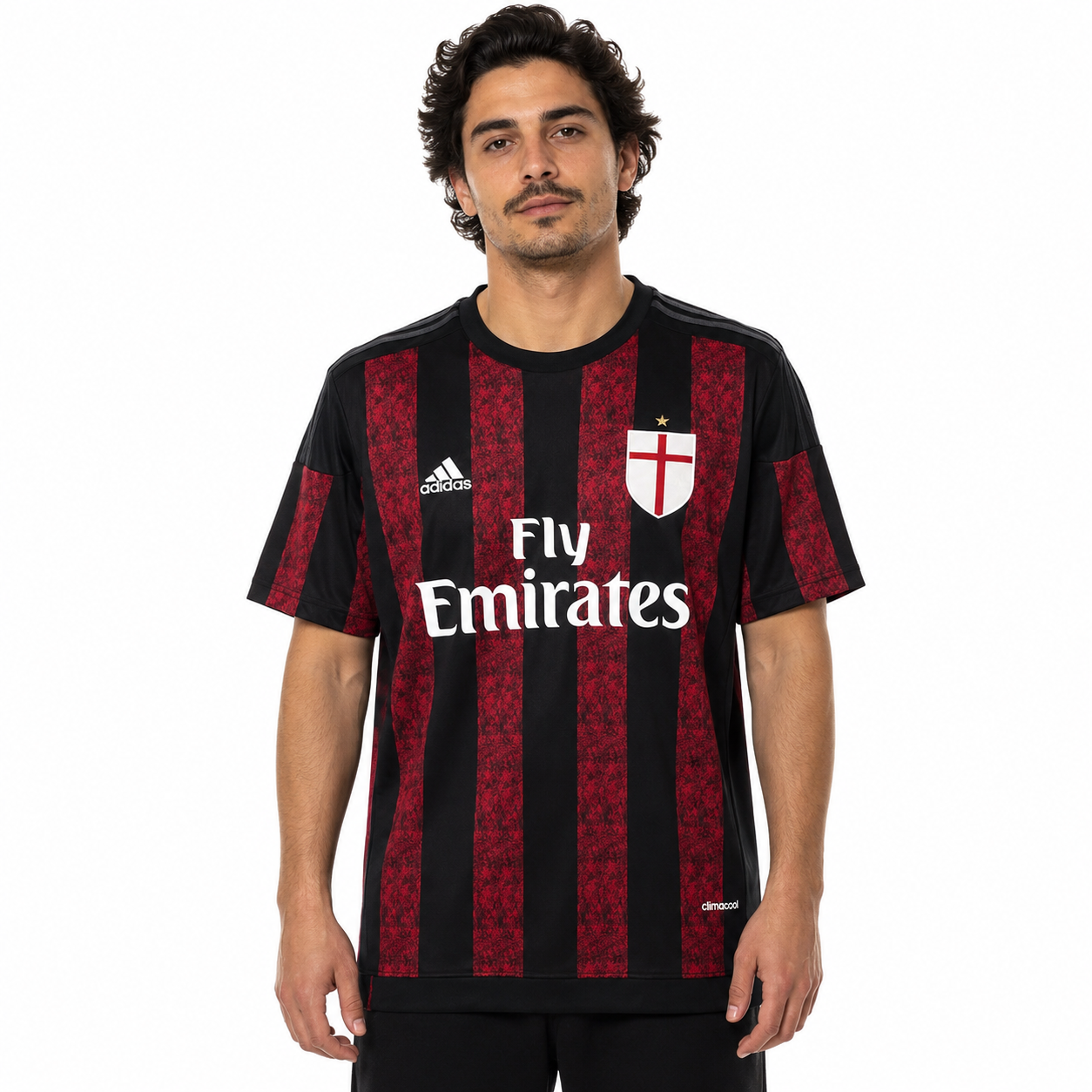 Camisa AC Milan 15/16 I Home - Versão Retrô