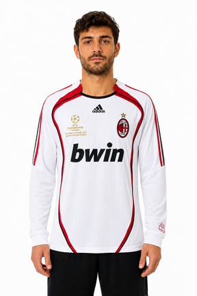 Camisa AC Milan 06/07 Il Away - Versão Retrô - Manga Longa