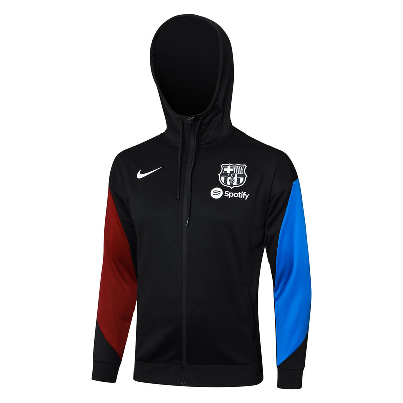 Conjunto Barcelona Treino 24/25 - Masculino Nike - Preto
