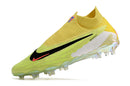 Chuteira de Campo NIKE PHANTOM GX ELITE DF Link FG -  Verde Claro