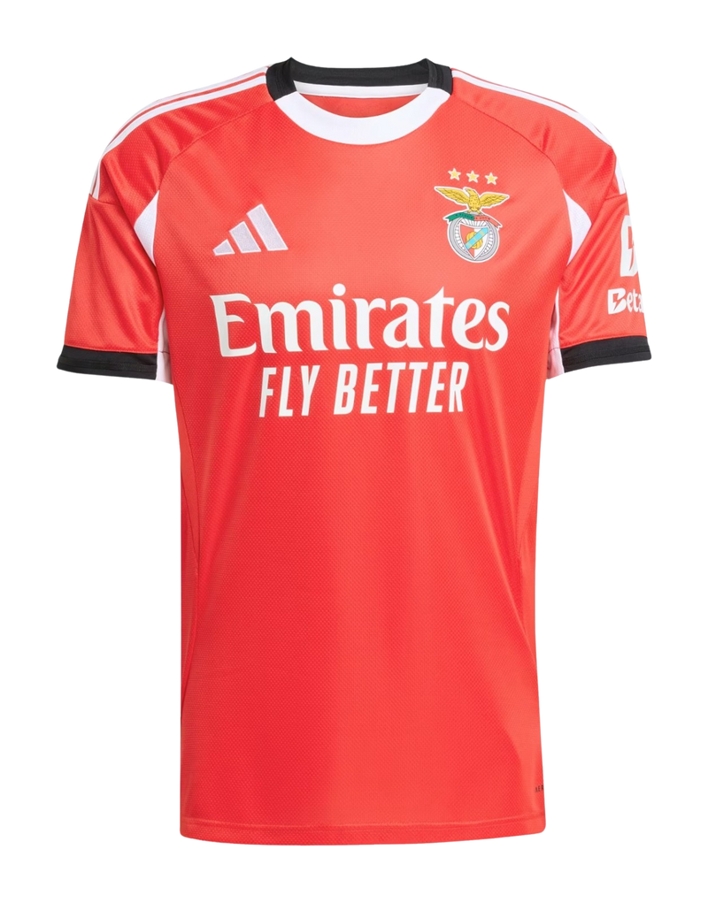 Camisa Benfica I 25/26 - Torcedor Adidas Masculina - Vermelha
