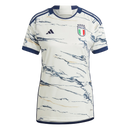 Italy National Team II Shirt 23/24 - Adidas Women's Fan Shirt - White with blue details