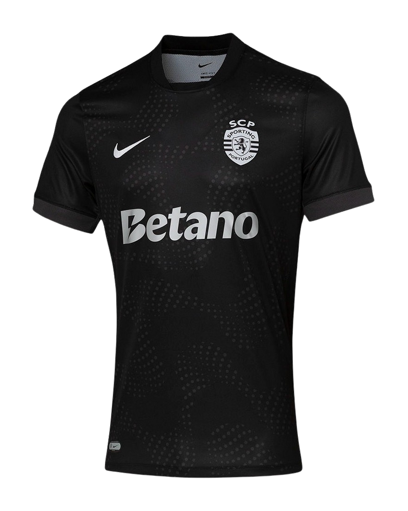Camisa Sporting Lisboa Il 25/26 - Torcedor Nike Masculina - Preto