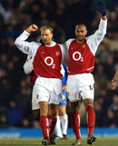 Camisa Retrô Arsenal Manga longa I 02/04 - Masculina Nike - Vermelha e branca