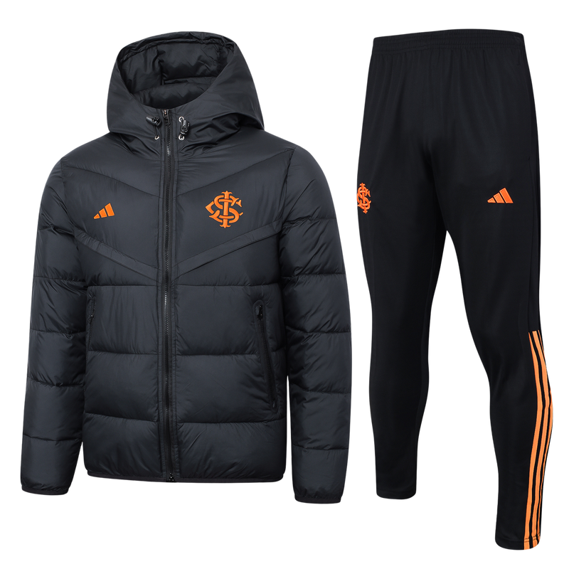 Jaqueta de algodão Internacional Treino 24/25 - Masculino Adidas - Preta