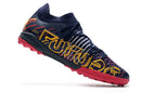 Chuteiras de futebol Puma Future Z TF/MG - Azul Escuro/Vemelho