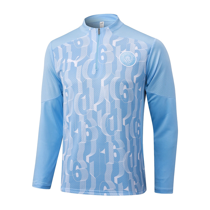 Conjunto Manchester City 24/25 - Masculino Adidas - Azul