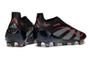 Chuteira de Campo Adidas Predator Elite LL sem cadarço FG - Preto