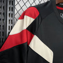 Camisa Manchester United 24/25 - Torcedor Adidas Masculina - Preta com detalhes em branco e vermelho