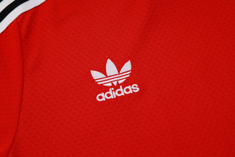 Conjunto Flamengo Treino Camisa manga curta + short - Masculino Puma - Vermelho