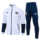 Conjunto São Paulo 24/25 - Masculino New Balance - Branco e azul