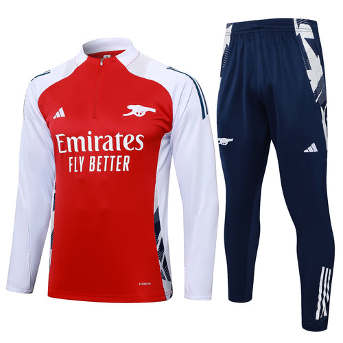 Conjunto Arsenal Treino 24/25 - Masculino Adidas - Vermelho e branco