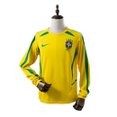 Camisa Do Brasil l Retrô 2002 Manga Longa - Torcedor Masculina