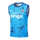 Conjunto Chelsea Treino Camisa Regata + short 24/25 - Masculino Nike - Azul claro