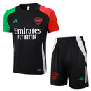 Conjunto Arsenal Treino Camisa manga curta + short 24/25 - Masculino Adidas - Preto