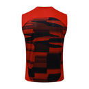 Conjunto Milan Treino Camisa Regata + short 24/25 - Masculino Puma - vermelho e preto
