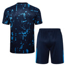 Conjunto Chelsea Treino Camisa manga curta + short 24/25 - Masculino Nike - Azul