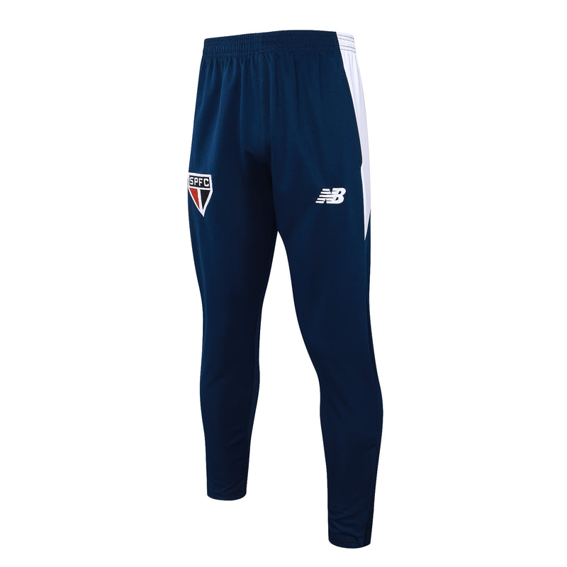 Conjunto São Paulo 24/25 - Masculino New Balance - Branco e azul