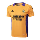 Conjunto Real Madrid Treino Camisa manga curta + short 25/26 - Masculino Adidas - laranja