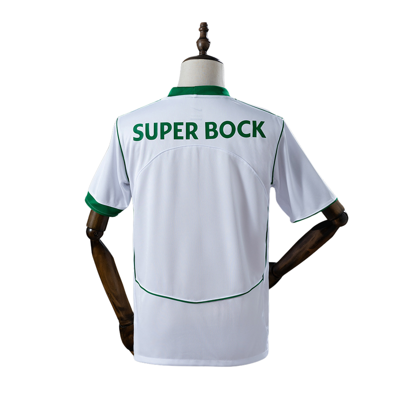 Camisa Sporting Lisboa TOTAL 90 - Torcedor Nike Masculina - Branco e verde