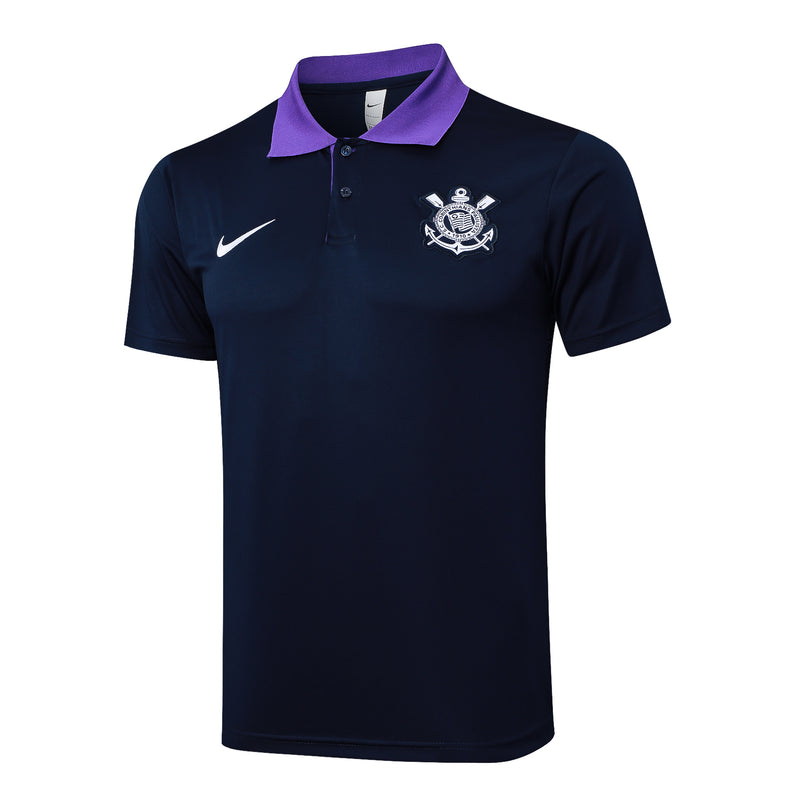 Conjunto Corinthians Polo 24/25 - Masculino Nike - Roxo