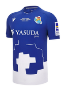 Camisa Real Sociedad lll 24/25 - Torcedor Macron Masculina - Azul e branco