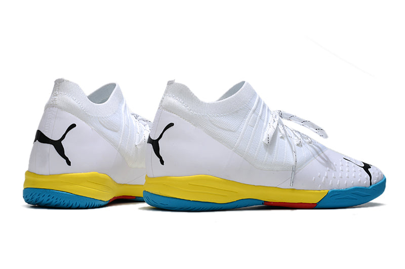 Chuteiras de futebol Puma Future Z 1.3 Teazer IC - Branco/Azul