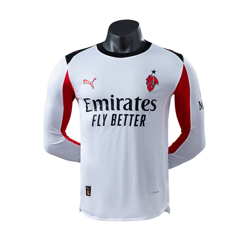 Camisa AC Milan ll 25/26 Manga Longa - Jogador Masculina