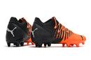 Chuteira de Campo Puma Future Z 1.3 Teazer FG - Preto/Laranja