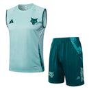 Conjunto Cruzeiro Treino Regata 24/25 - Masculino Adidas - Azul cinza Claro