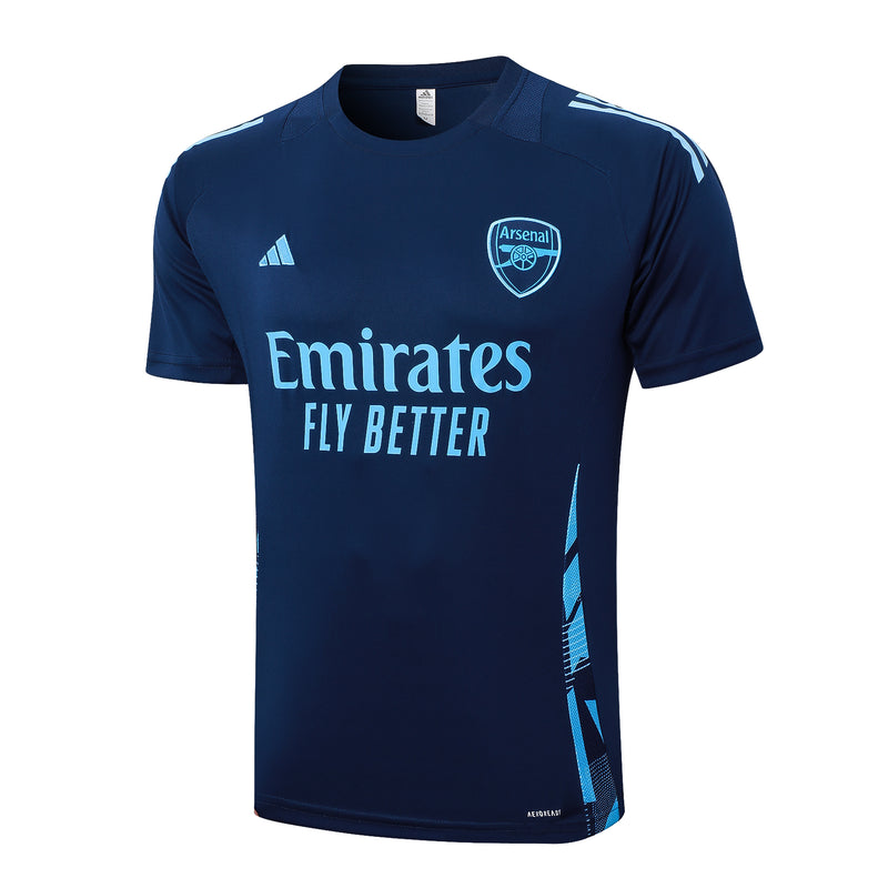 Conjunto Arsenal Treino Camisa manga curta + short 24/25 - Masculino Adidas - Azul
