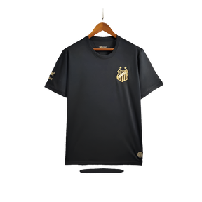 Camisa Santos 25/26 Edição Comemorativa - Preta - Versão Torcedor