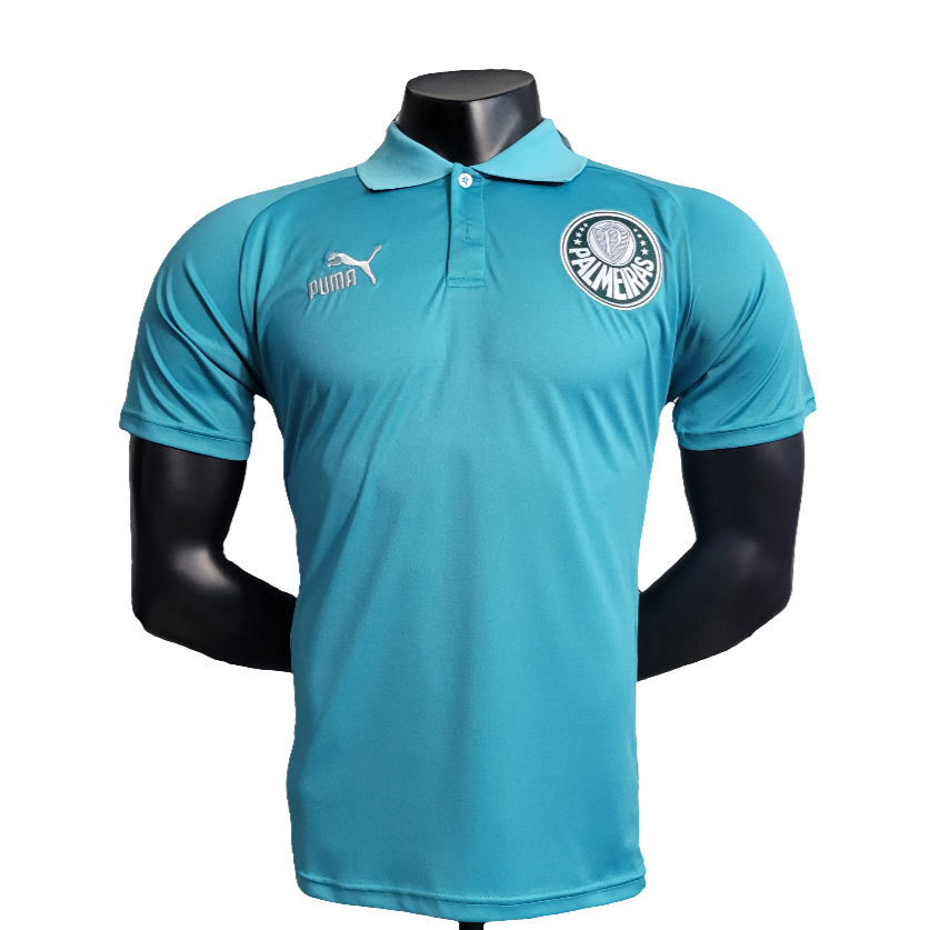 Camisa Palmeiras 23/24 Edição Polo - Verde Claro - Versão Torcedor