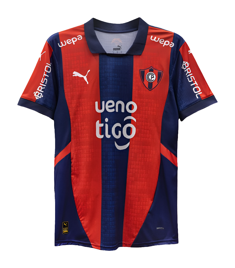 Camisa Cerro Porteño 25/26 I Home - Versão Torcedor