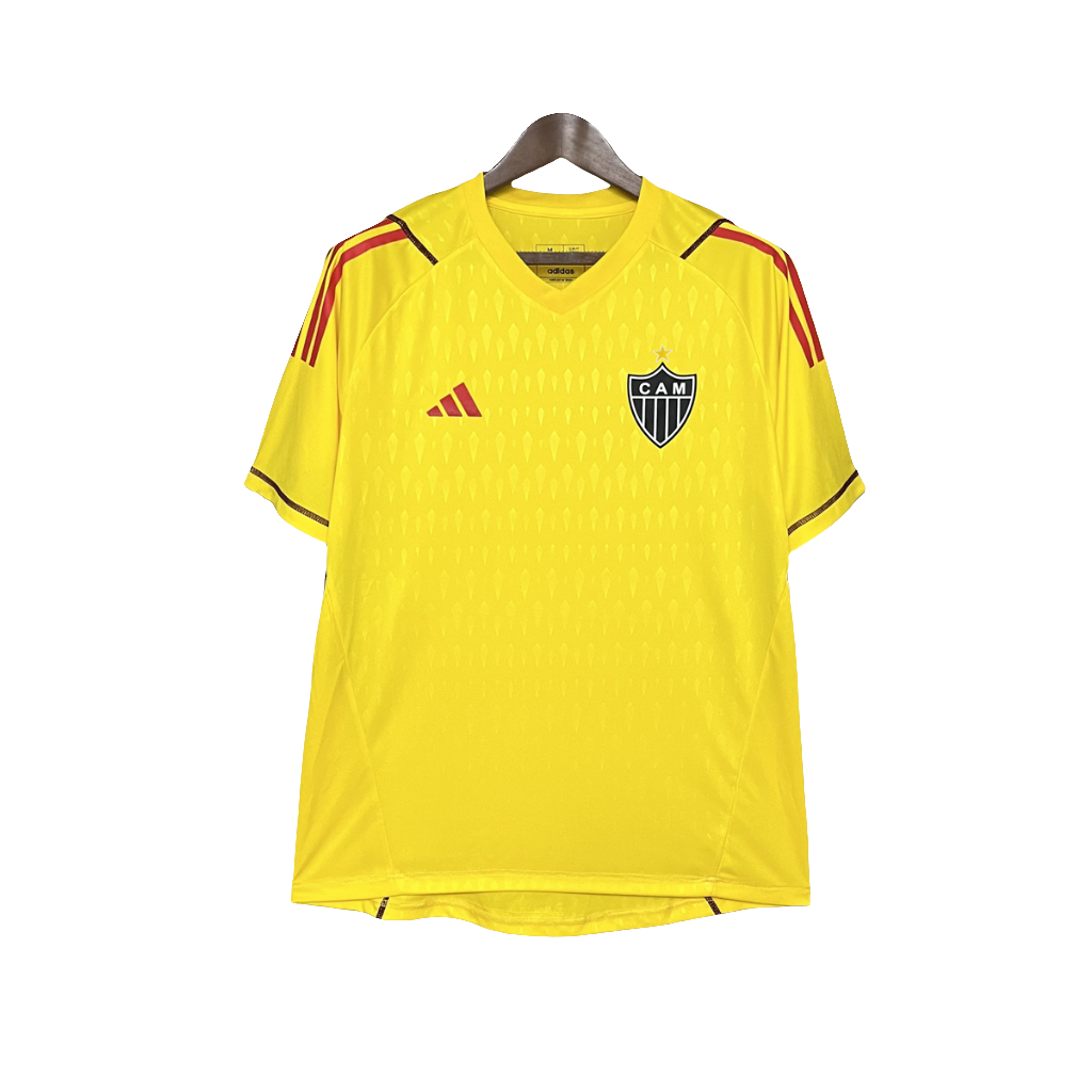 Camisa Atlético Mineiro 24/25 Goleiro - Amarelo - Versão Torcedor