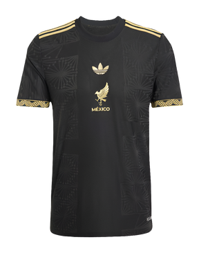 Camisa México 25/26 Edição Copa Ouro - Preta - Versão Torcedor