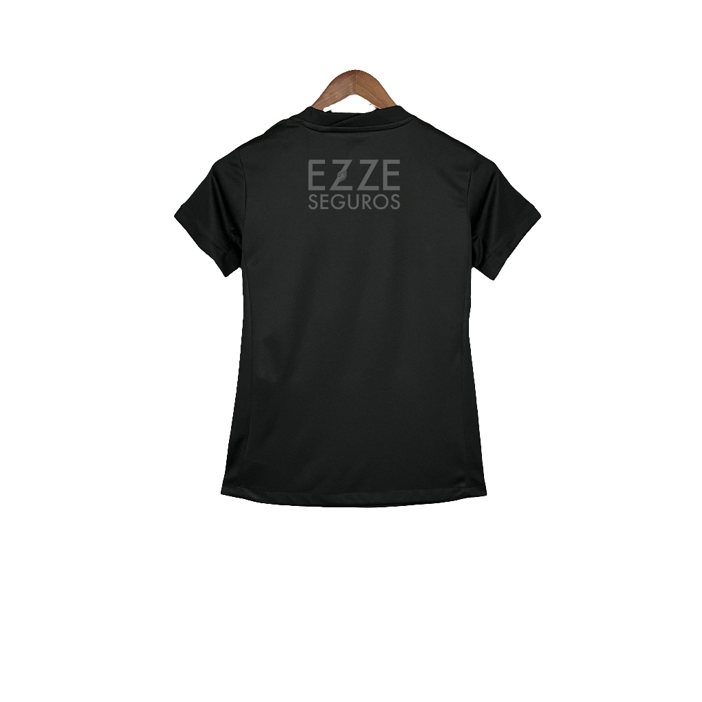 Camisa Corinthians 24/25 II Away - Todos os Patrocínios - Feminina