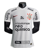 Camisa Corinthians 23/24 I Home - Todos os Patrocínios - Versão Jogador