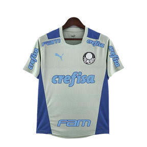 Camisa Palmeiras 22/23 Pré-Jogo - Todos os Patrocínios - Versão Torcedor