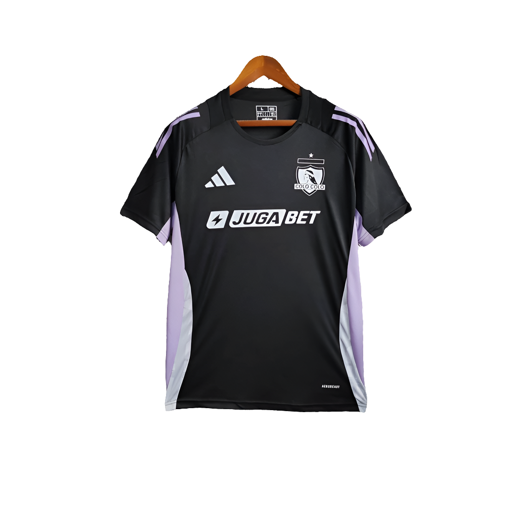 Camisa Colo Colo 25/26 Treino - Preta - Versão Torcedor
