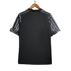 Camisa Paris Saint-Germain (PSG) 25/26 Goleiro - Preta - Versão Torcedor