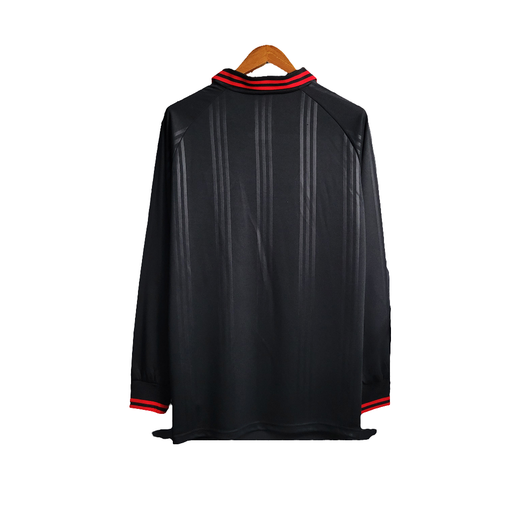 Camisa Flamengo 19/20 Edição Especial - Preto - Versão Retrô Manga Longa