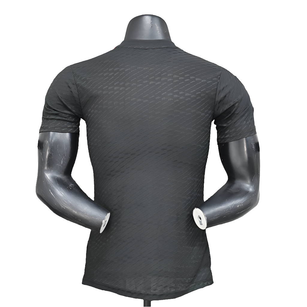 Camisa Manchester United 25/26 Treino - Preta - Versão Jogador